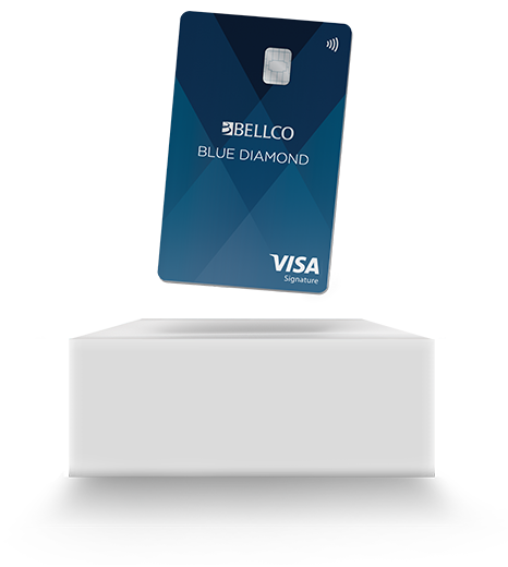 Blue Diamond Visa Signature Credit Card Bellco Credit Union Blue Diamond Visa Signature Credit Card Bellco Credit Union