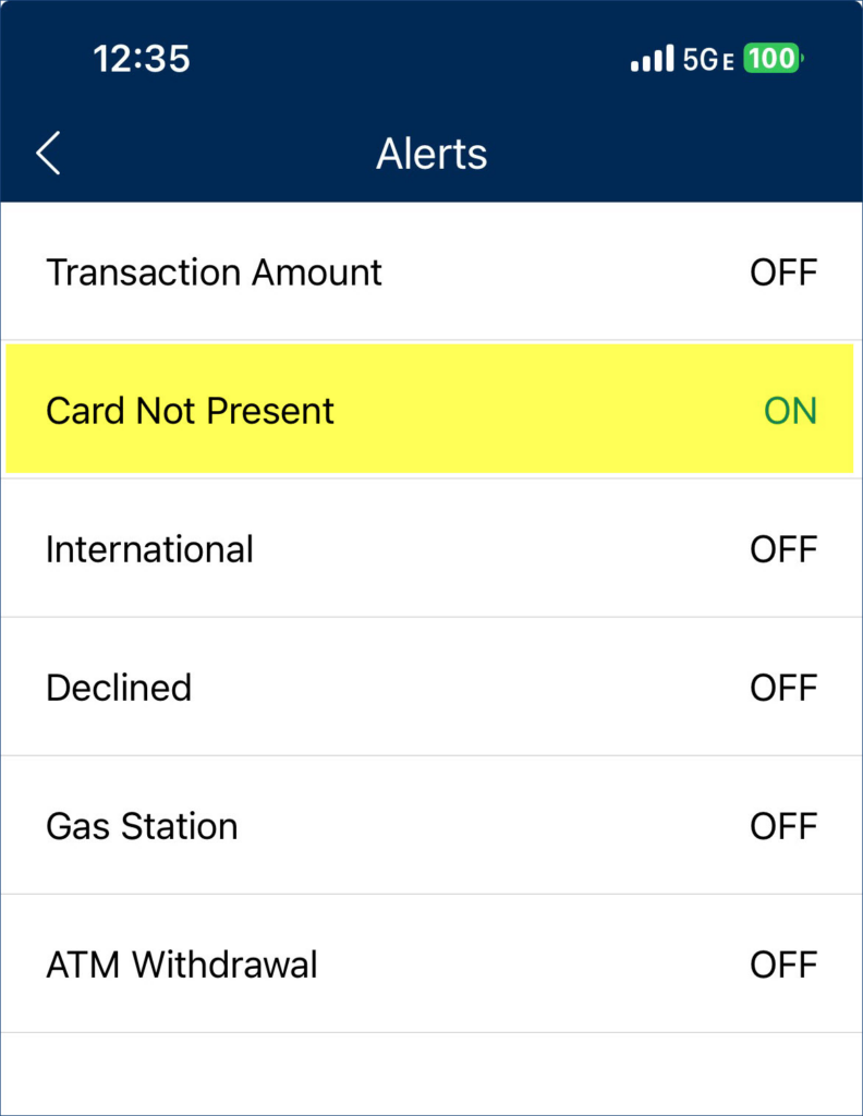 CardCentral Update Bellco Credit Union
